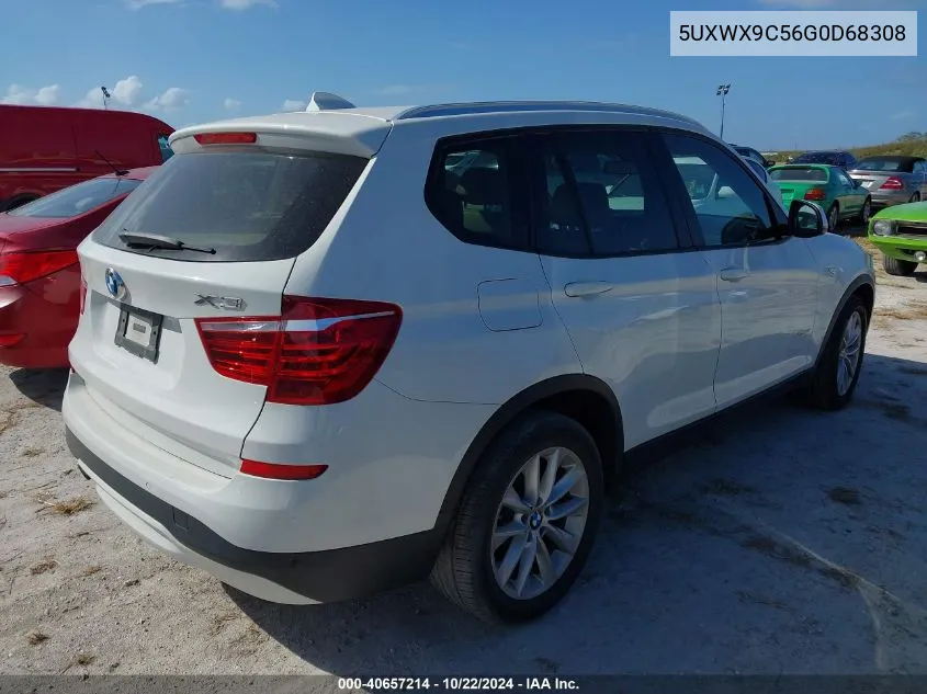 2016 BMW X3 xDrive28I VIN: 5UXWX9C56G0D68308 Lot: 40657214