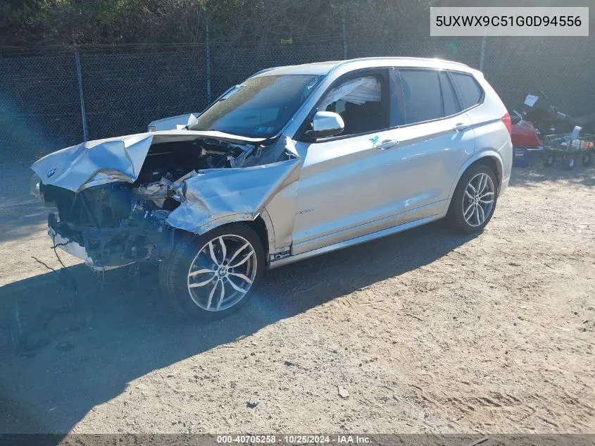 2016 BMW X3 xDrive28I VIN: 5UXWX9C51G0D94556 Lot: 40705258