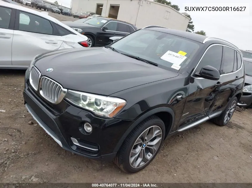 2016 BMW X3 xDrive35I VIN: 5UXWX7C50G0R16627 Lot: 40764077