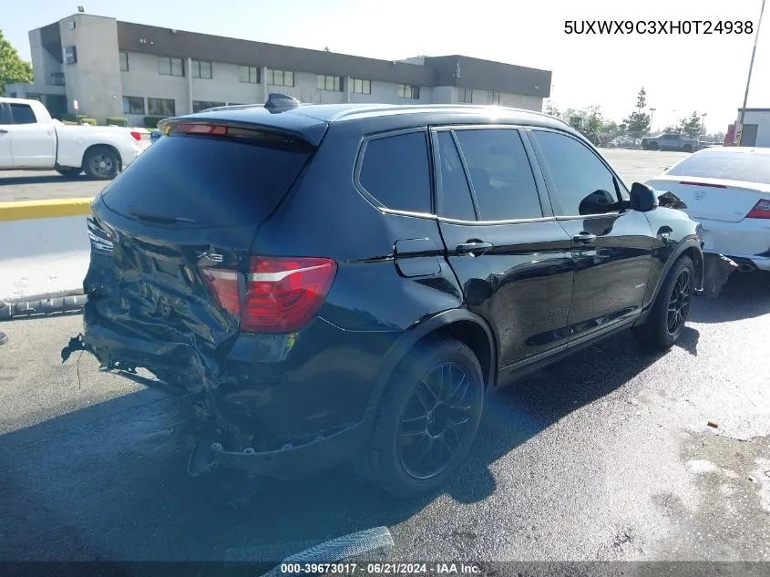 5UXWX9C3XH0T24938 2017 BMW X3 xDrive28I