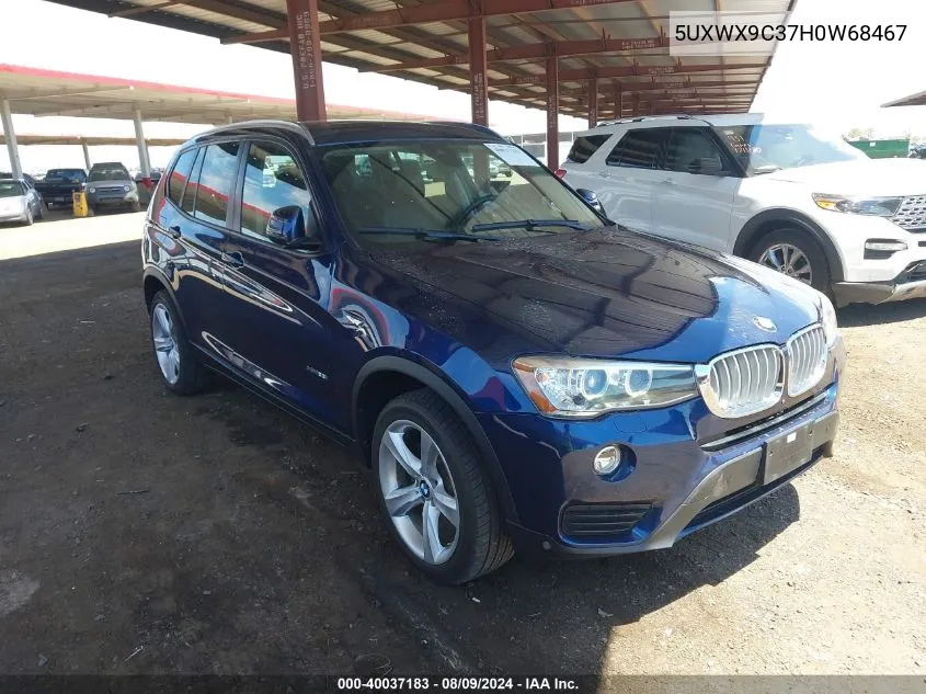 5UXWX9C37H0W68467 2017 BMW X3 xDrive28I