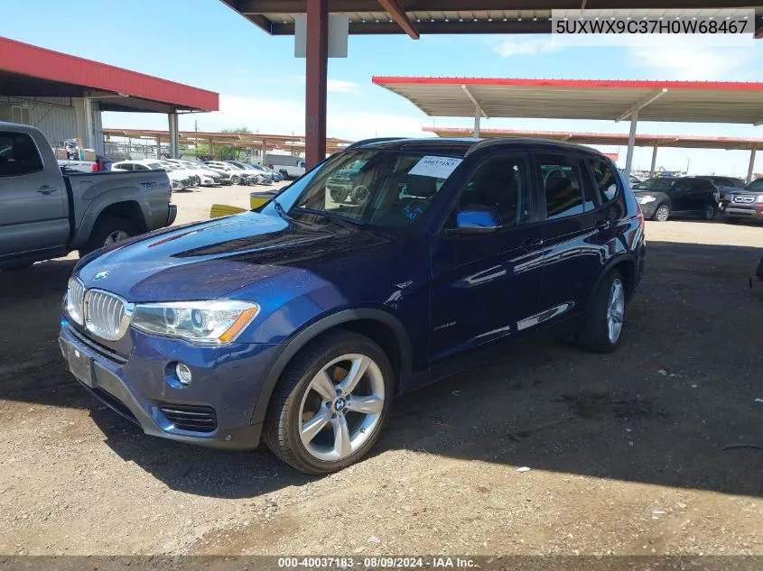 5UXWX9C37H0W68467 2017 BMW X3 xDrive28I