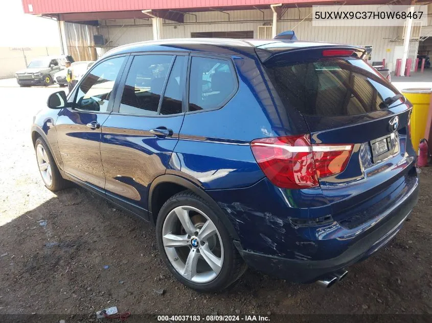 5UXWX9C37H0W68467 2017 BMW X3 xDrive28I