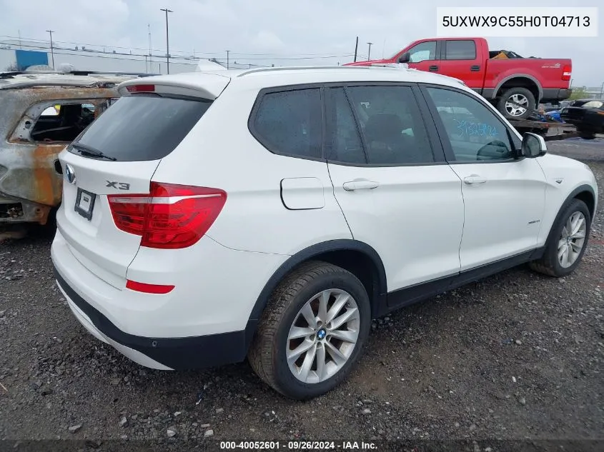 5UXWX9C55H0T04713 2017 BMW X3 xDrive28I