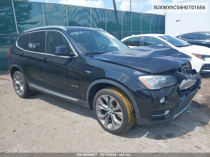 2017 BMW X3 xDrive28I VIN: 5UXWX9C54H0T01656 Lot: 40064677