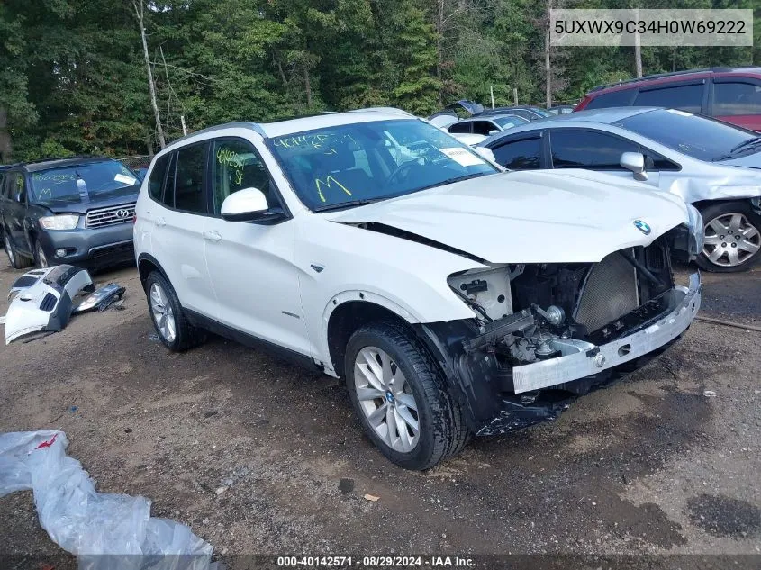 5UXWX9C34H0W69222 2017 BMW X3 xDrive28I