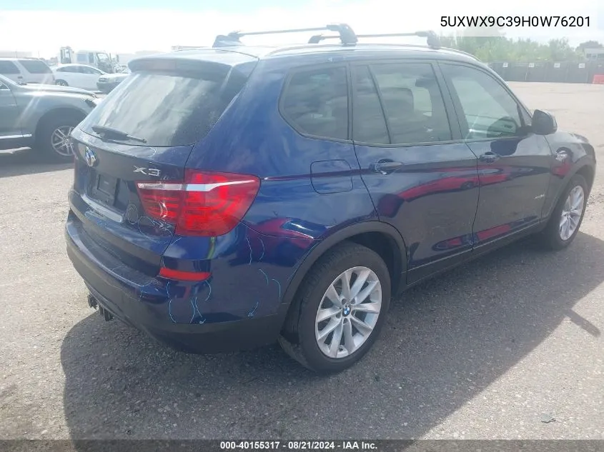 5UXWX9C39H0W76201 2017 BMW X3 xDrive28I