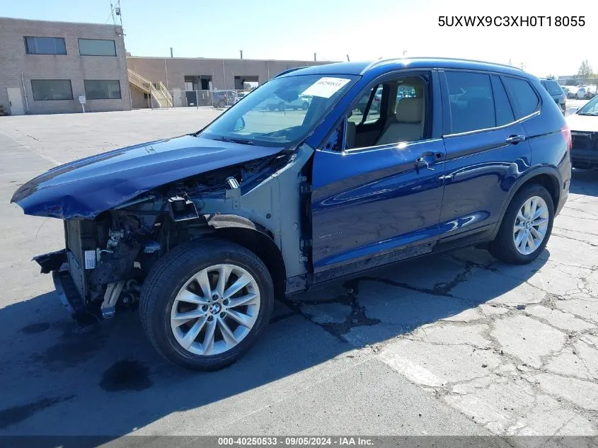 5UXWX9C3XH0T18055 2017 BMW X3 xDrive28I