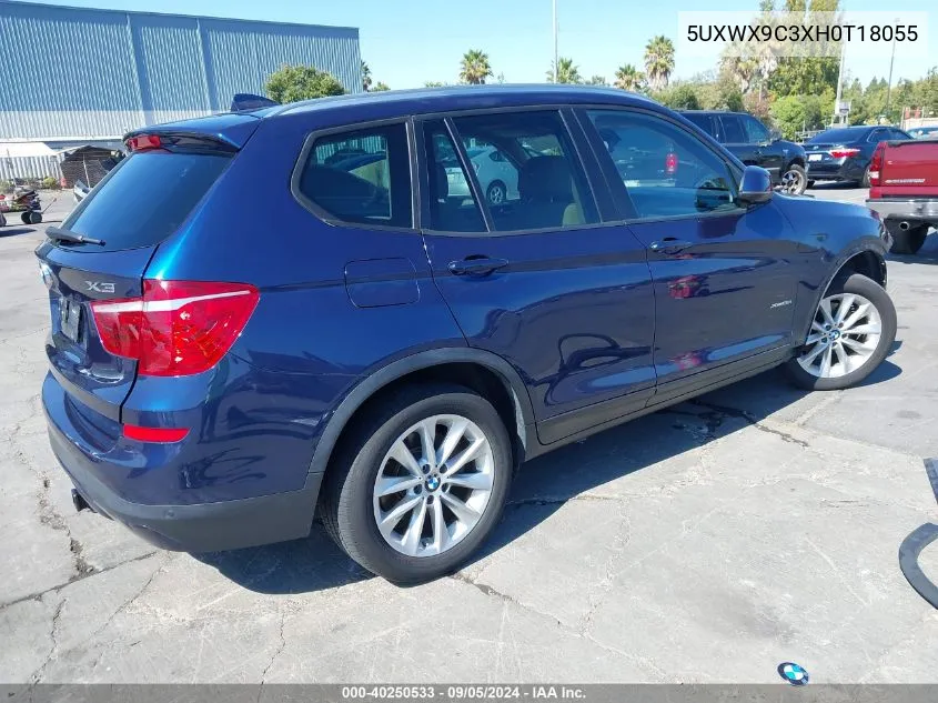 5UXWX9C3XH0T18055 2017 BMW X3 xDrive28I