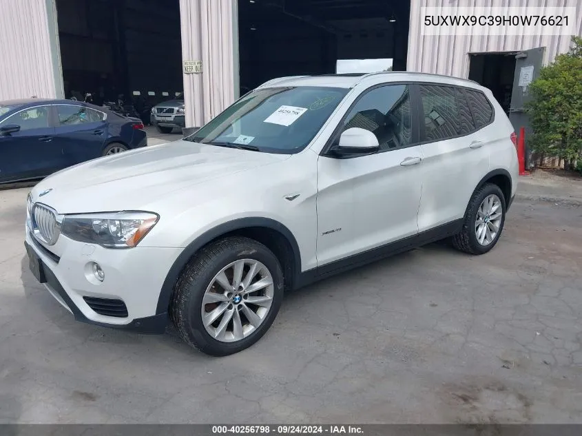 5UXWX9C39H0W76621 2017 BMW X3 xDrive28I