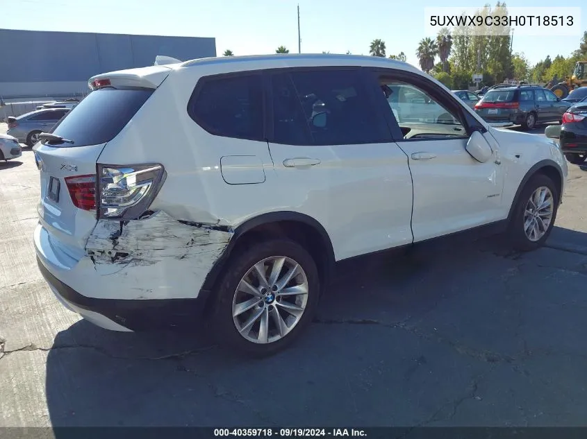 5UXWX9C33H0T18513 2017 BMW X3 xDrive28I