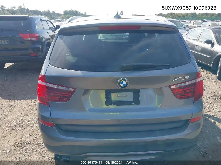 5UXWX9C59H0D96928 2017 BMW X3 xDrive28I