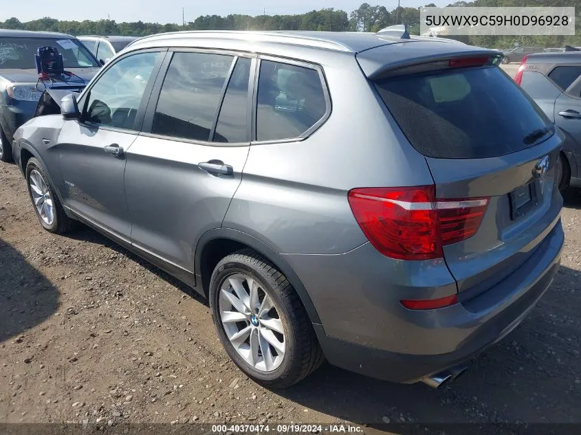 5UXWX9C59H0D96928 2017 BMW X3 xDrive28I