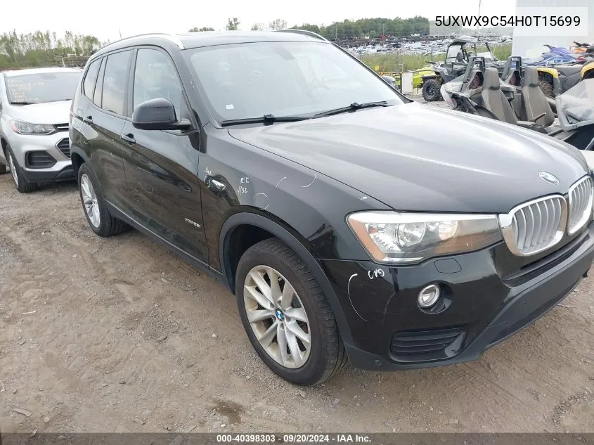 5UXWX9C54H0T15699 2017 BMW X3 xDrive28I