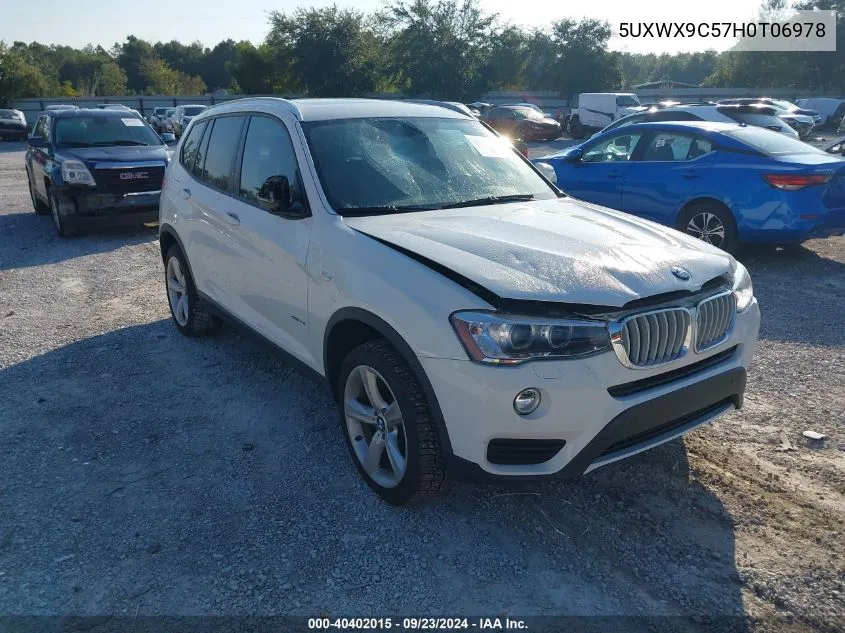 5UXWX9C57H0T06978 2017 BMW X3 xDrive28I