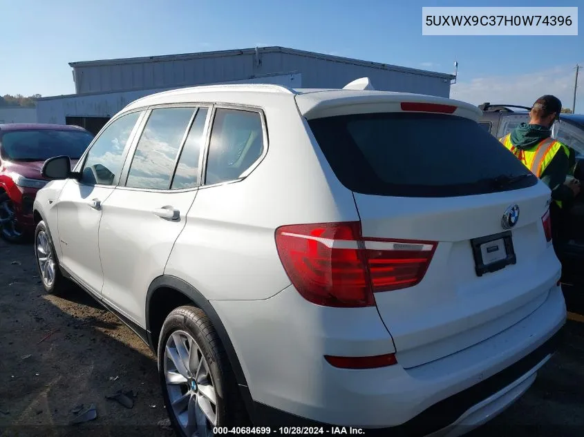 5UXWX9C37H0W74396 2017 BMW X3 xDrive28I