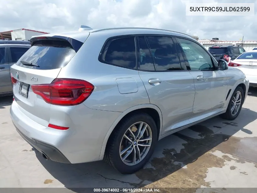 5UXTR9C59JLD62599 2018 BMW X3 xDrive30I