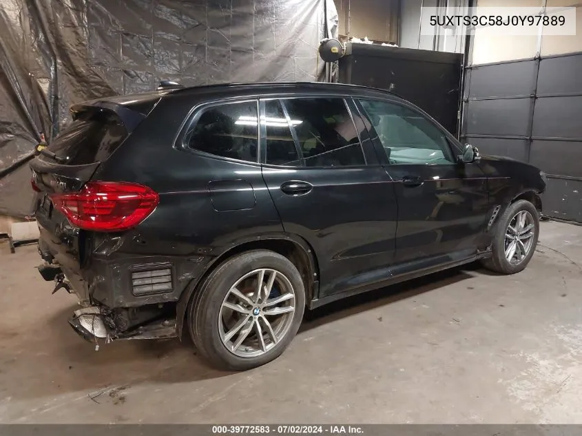 5UXTS3C58J0Y97889 2018 BMW X3 M40I