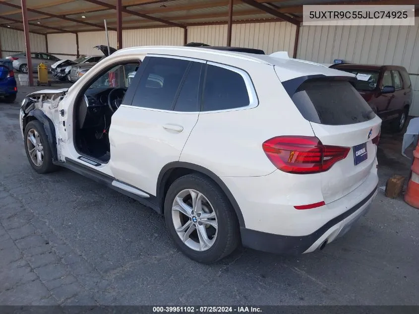 5UXTR9C55JLC74925 2018 BMW X3 xDrive30I