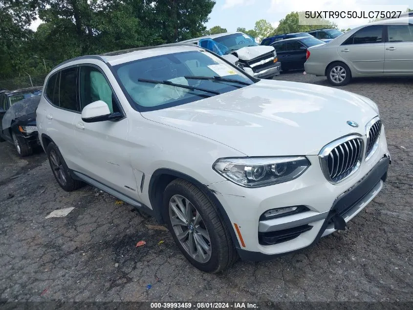 5UXTR9C50JLC75027 2018 BMW X3 xDrive30I