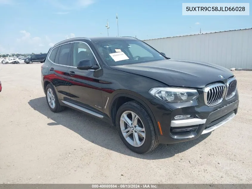 2018 BMW X3 xDrive30I VIN: 5UXTR9C58JLD66028 Lot: 40080584