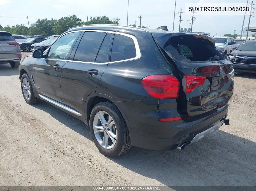 2018 BMW X3 xDrive30I VIN: 5UXTR9C58JLD66028 Lot: 40080584