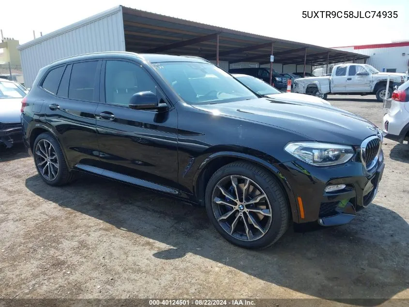 5UXTR9C58JLC74935 2018 BMW X3 xDrive30I