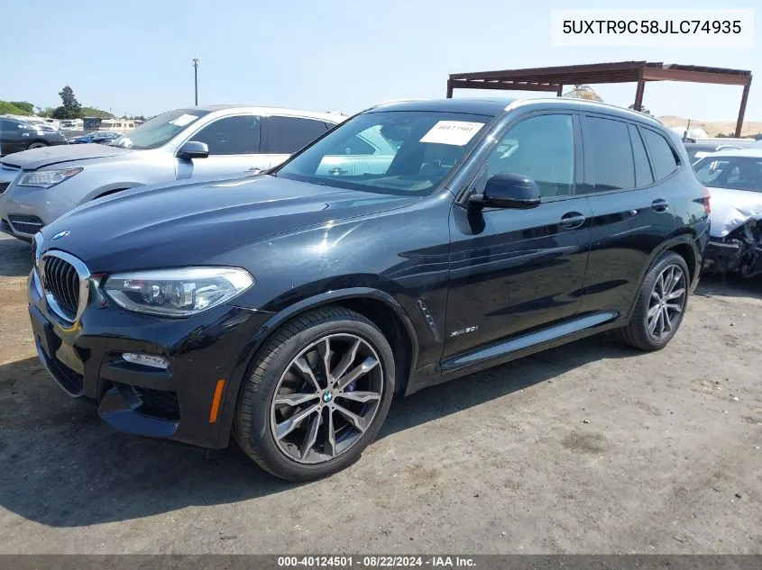 5UXTR9C58JLC74935 2018 BMW X3 xDrive30I