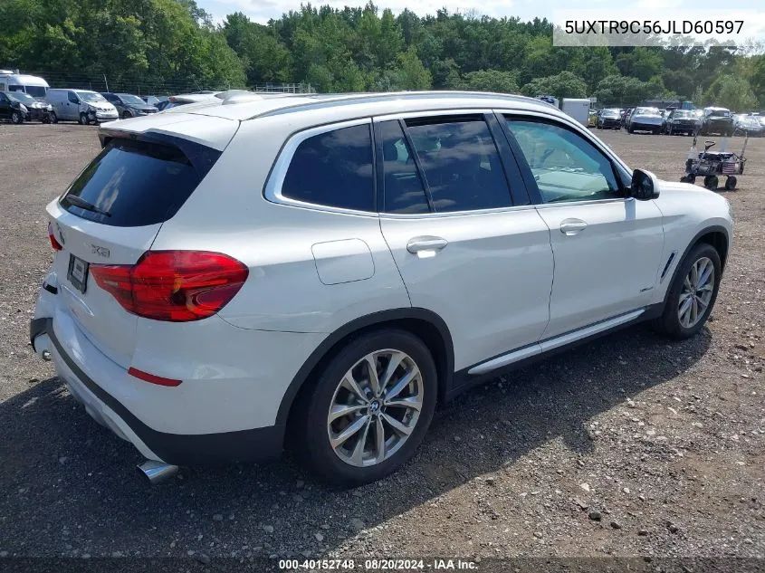 2018 BMW X3 xDrive30I VIN: 5UXTR9C56JLD60597 Lot: 40152748