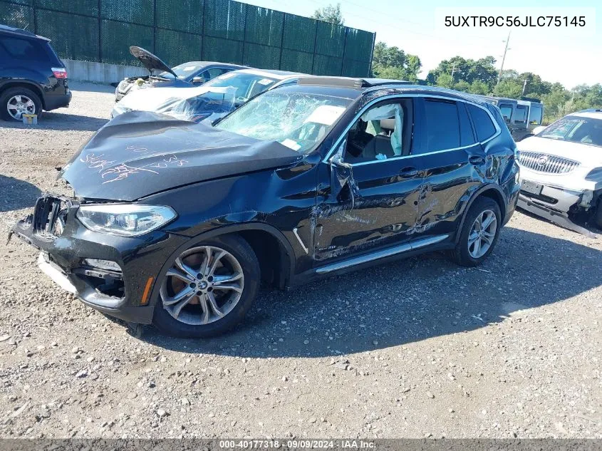 2018 BMW X3 xDrive30I VIN: 5UXTR9C56JLC75145 Lot: 40177318