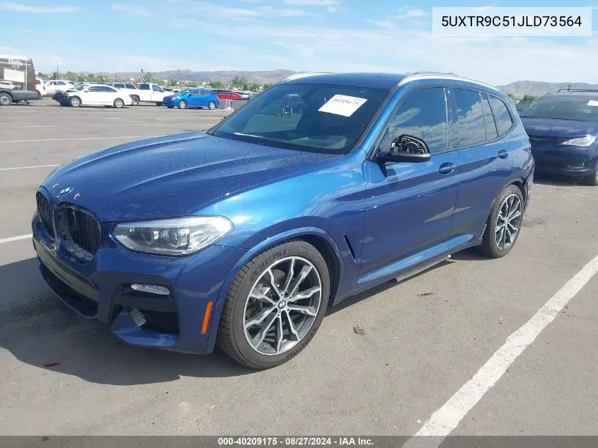 5UXTR9C51JLD73564 2018 BMW X3 xDrive30I