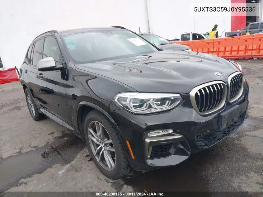 5UXTS3C59J0Y95536 2018 BMW X3 M40I