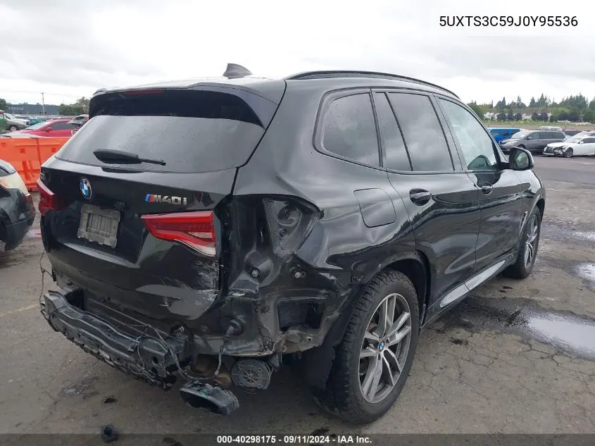 5UXTS3C59J0Y95536 2018 BMW X3 M40I