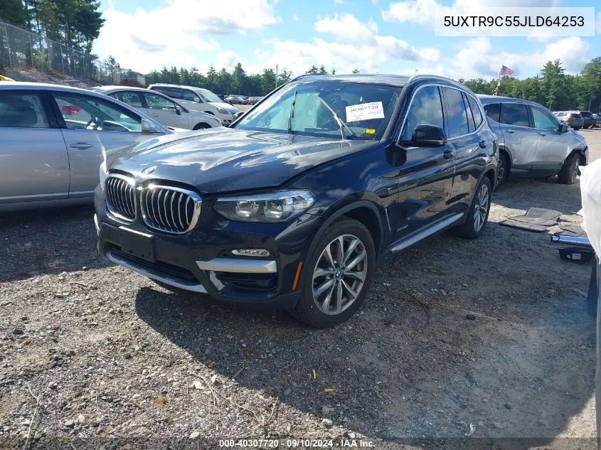 2018 BMW X3 xDrivem40I VIN: 5UXTR9C55JLD64253 Lot: 40307720