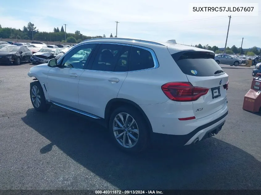 5UXTR9C57JLD67607 2018 BMW X3 xDrive30I