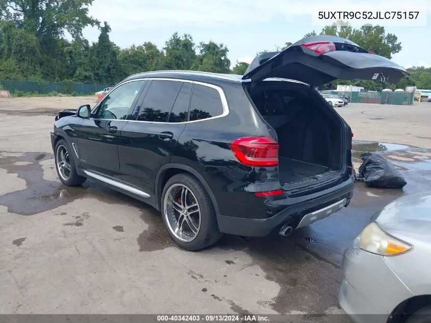 5UXTR9C52JLC75157 2018 BMW X3 xDrive30I