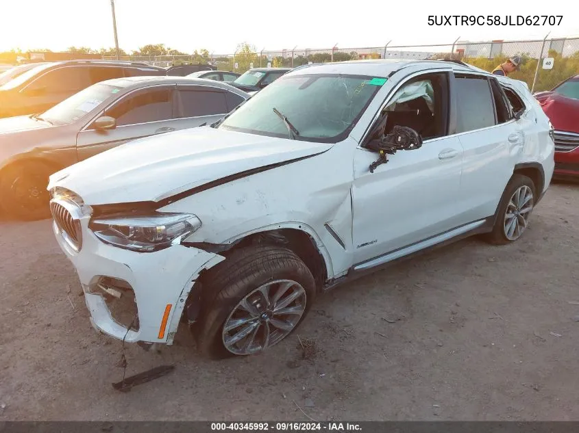 5UXTR9C58JLD62707 2018 BMW X3 xDrivem40I