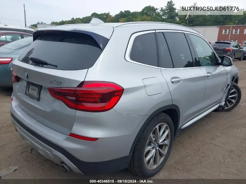 2018 BMW X3 xDrive30I VIN: 5UXTR9C50JLD61776 Lot: 40346515