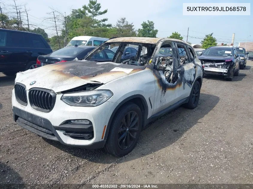 5UXTR9C59JLD68578 2018 BMW X3 xDrive30I