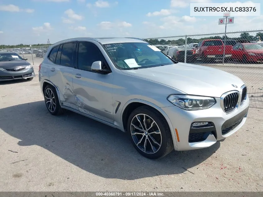 5UXTR9C5XJLC83376 2018 BMW X3 xDrive30I