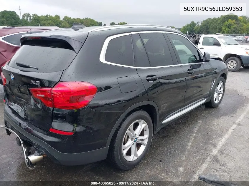 2018 BMW X3 xDrive30I VIN: 5UXTR9C56JLD59353 Lot: 40365825