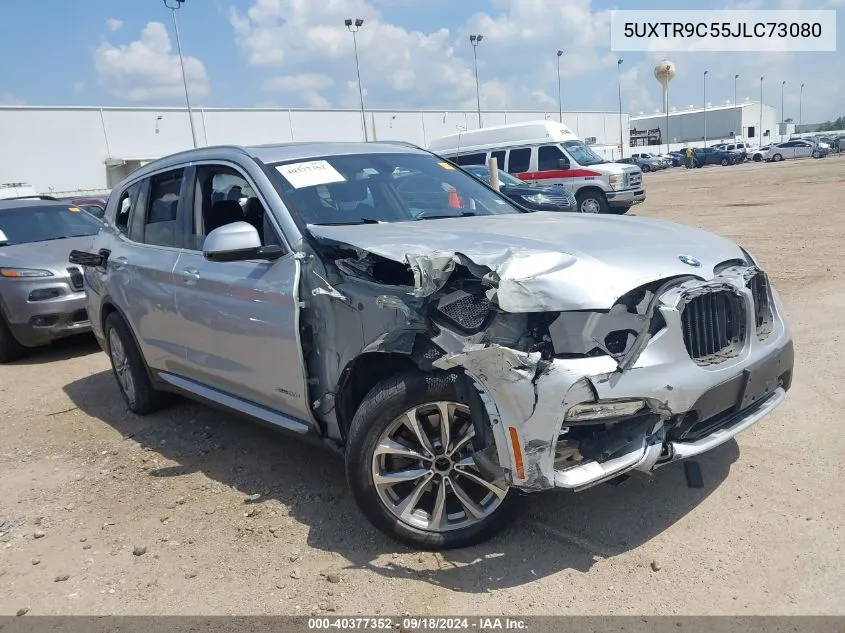 2018 BMW X3 xDrive30I VIN: 5UXTR9C55JLC73080 Lot: 40377352