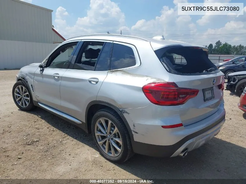 2018 BMW X3 xDrive30I VIN: 5UXTR9C55JLC73080 Lot: 40377352