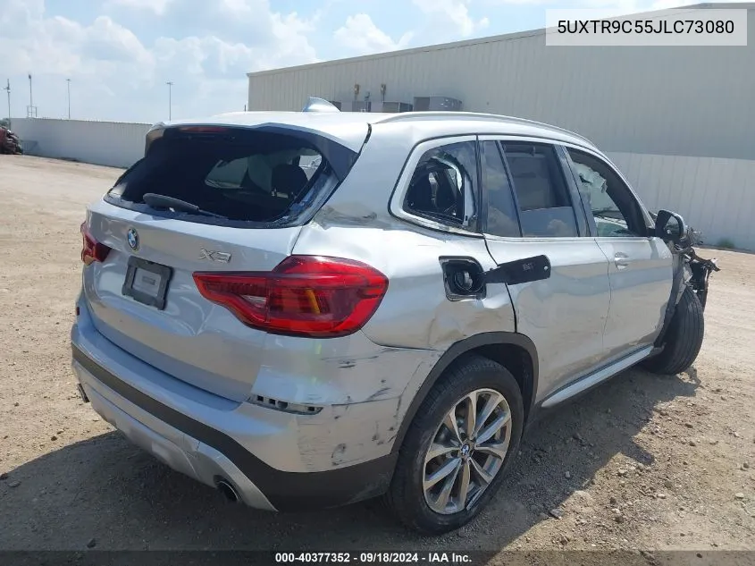 2018 BMW X3 xDrive30I VIN: 5UXTR9C55JLC73080 Lot: 40377352