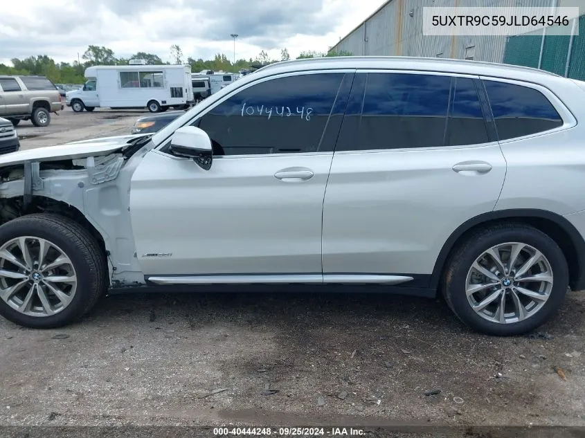 2018 BMW X3 xDrive30I VIN: 5UXTR9C59JLD64546 Lot: 40444248