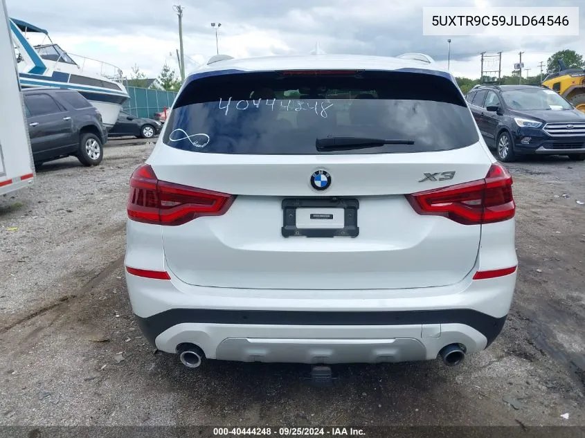 5UXTR9C59JLD64546 2018 BMW X3 xDrive30I