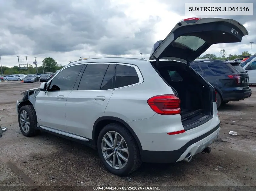 2018 BMW X3 xDrive30I VIN: 5UXTR9C59JLD64546 Lot: 40444248