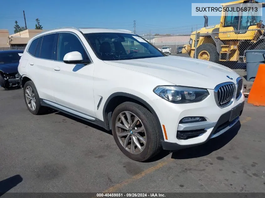 2018 BMW X3 xDrive30I VIN: 5UXTR9C50JLD68713 Lot: 40459851