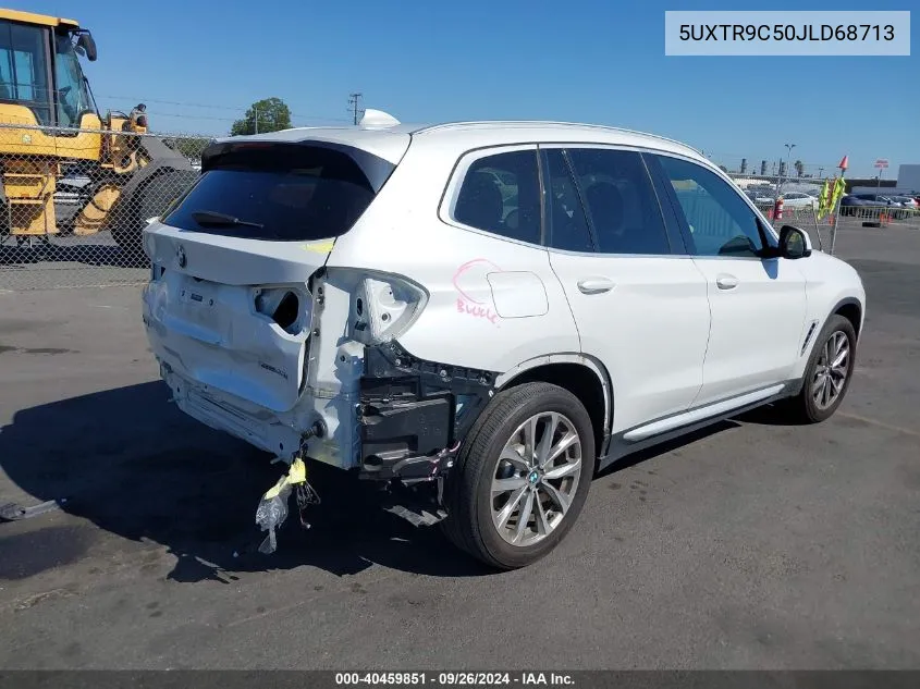 2018 BMW X3 xDrive30I VIN: 5UXTR9C50JLD68713 Lot: 40459851