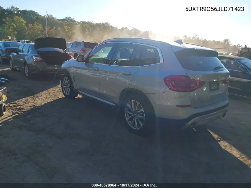 5UXTR9C56JLD71423 2018 BMW X3 xDrive30I